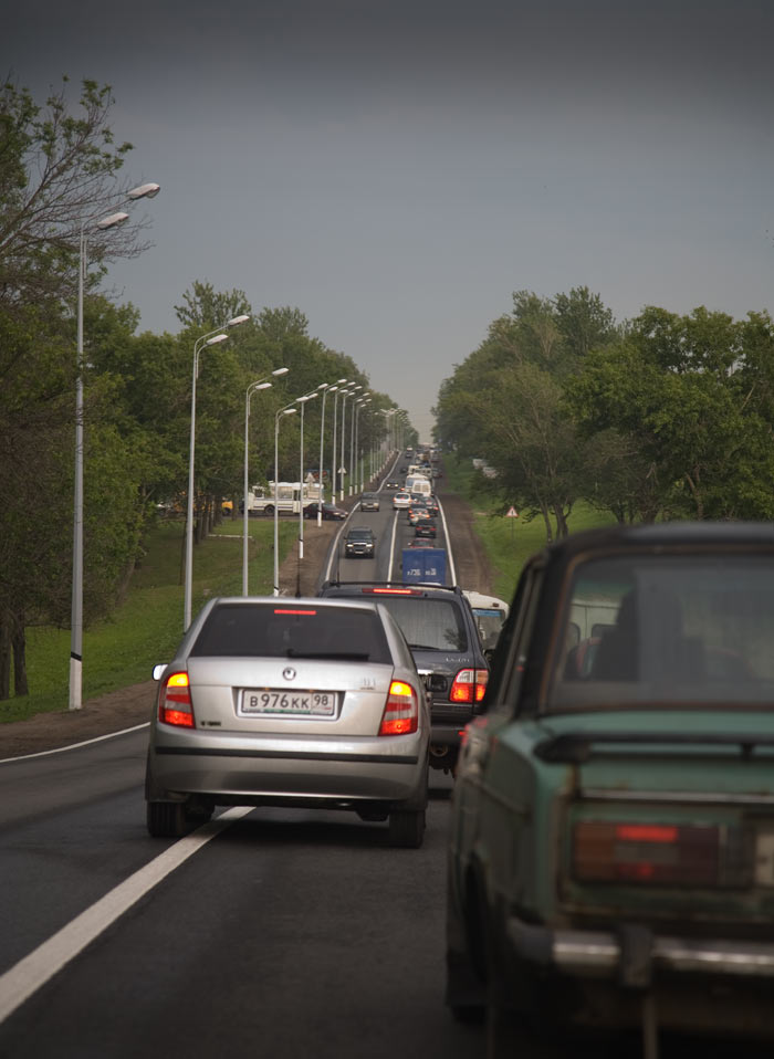 Дорога в Пушкин